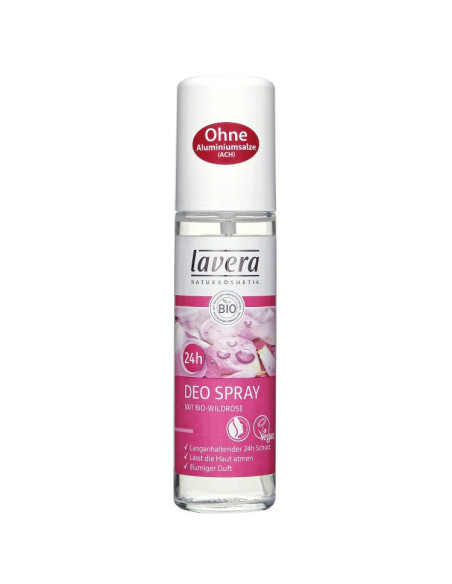 Déodorant Spray Rose Sauvage - LAVERA