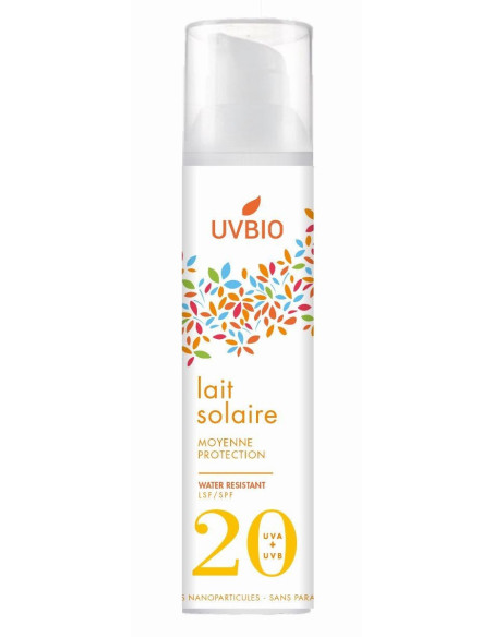 Lait Protection Solaire SPF20 - UVBIO