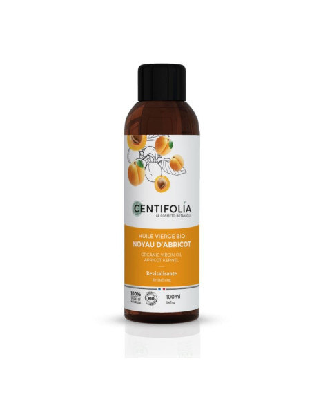 Huile Vierge Bio Noyau d'Abricot - CENTIFOLIA