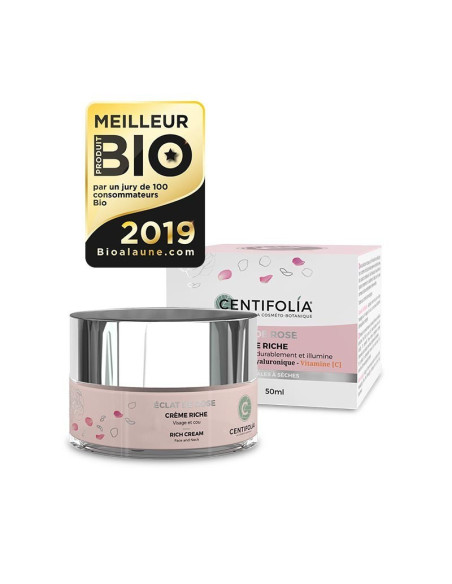 Crème Riche Éclat de Rose - CENTIFOLIA