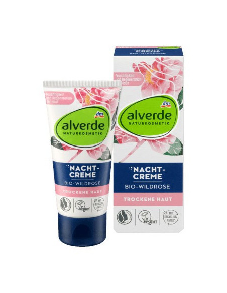 Crème de Nuit Rose Sauvage - ALVERDE