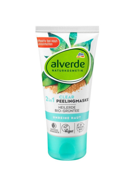 Masque Peeling 2 en 1 Clair - ALVERDE