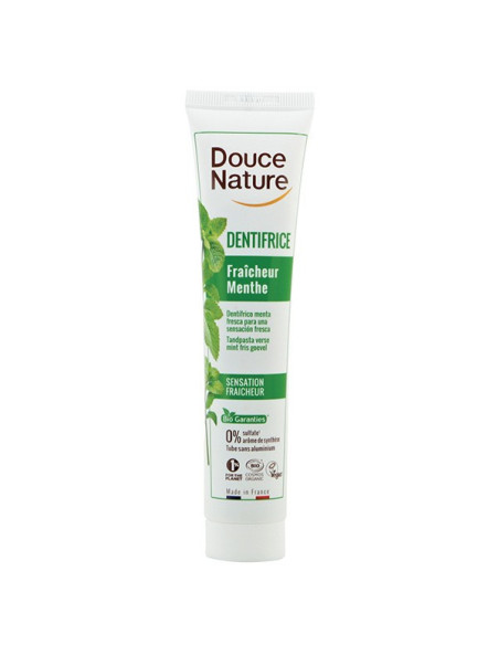 Dentifrice Bio à la Menthe - DOUCE NATURE