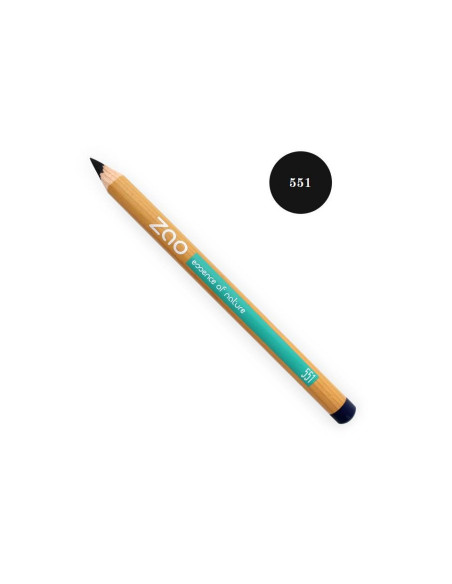 Crayon Yeux Lèvres Sourcils Noir - ZAO