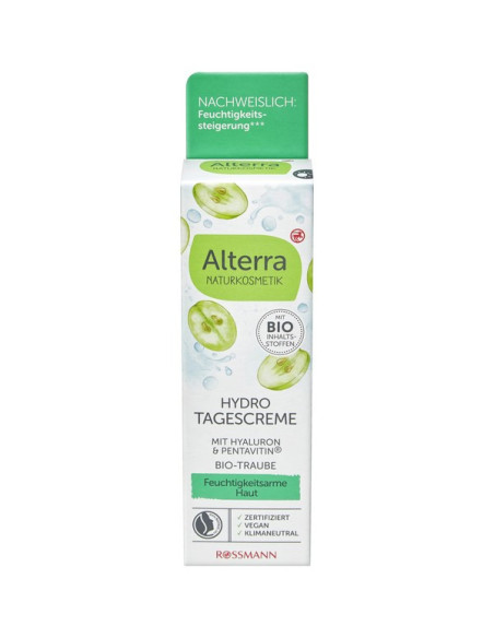 Crème de Jour Hydro Raisin Thé - Alterra