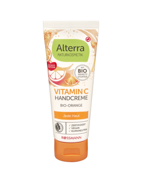 Crème Mains Orange Vitamine C - ALTERRA