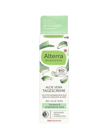 Crème de Jour Aloe Vera Eau des Galciers-Alterra