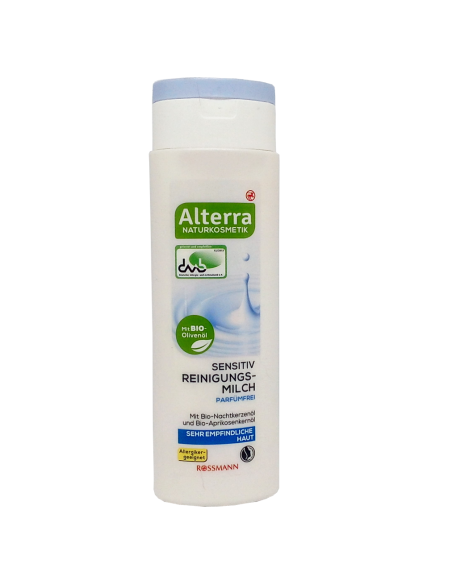 Alterra- Lait Démaquillant- Sensitiv-Sans Parfum-150ml