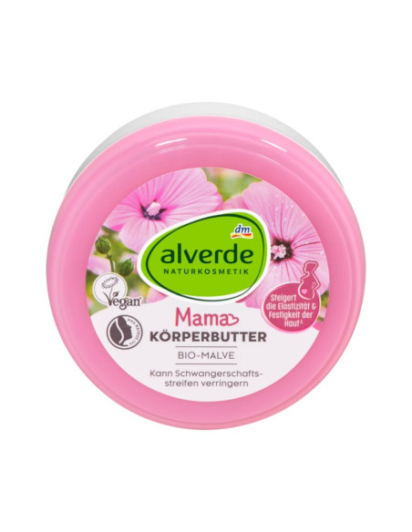 Beurre corporel "Mamagluck" pour femme enceinte 200ml Alverde