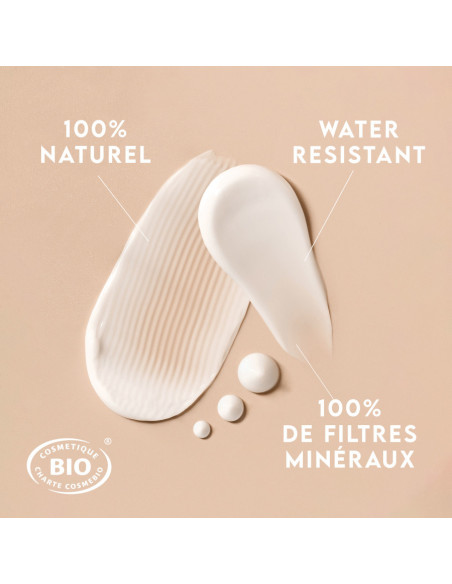 Crème Solaire Visage Bio Vegan SPF 50 Zao Make-up