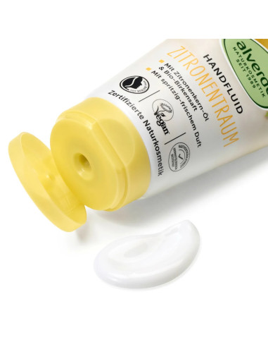 Crème Bio pour les mains au citron biologique Alverde
