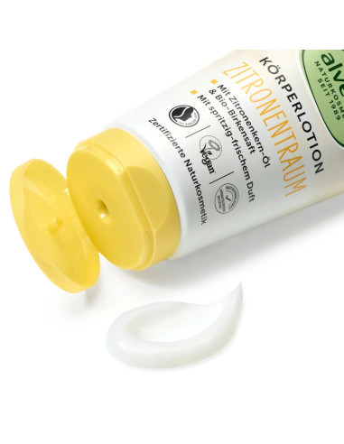 Crème Lotion Bio au Citron Alverde