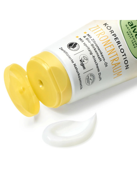 Crème Lotion Bio au Citron Alverde
