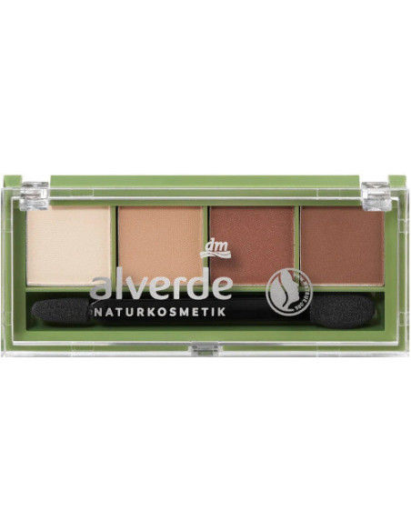 Palette 4 fards à paupières Quattro Alverde – 4,4 g