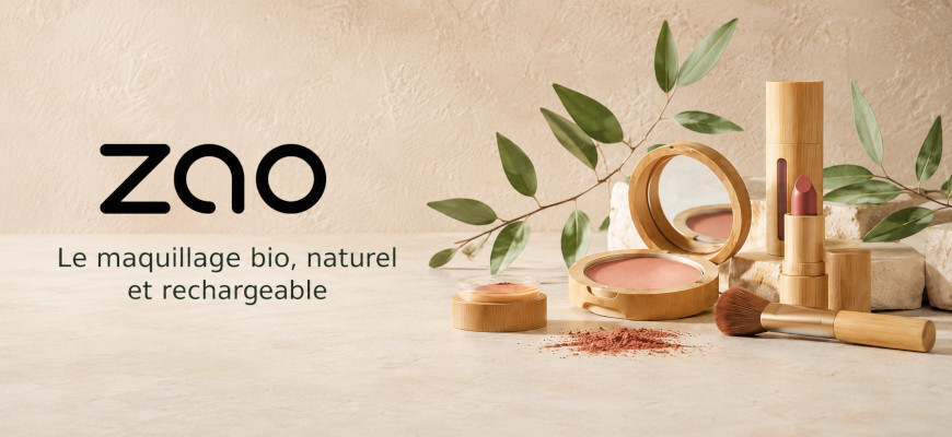 ZAO Make-up Le Maquillage Bio et Éthique